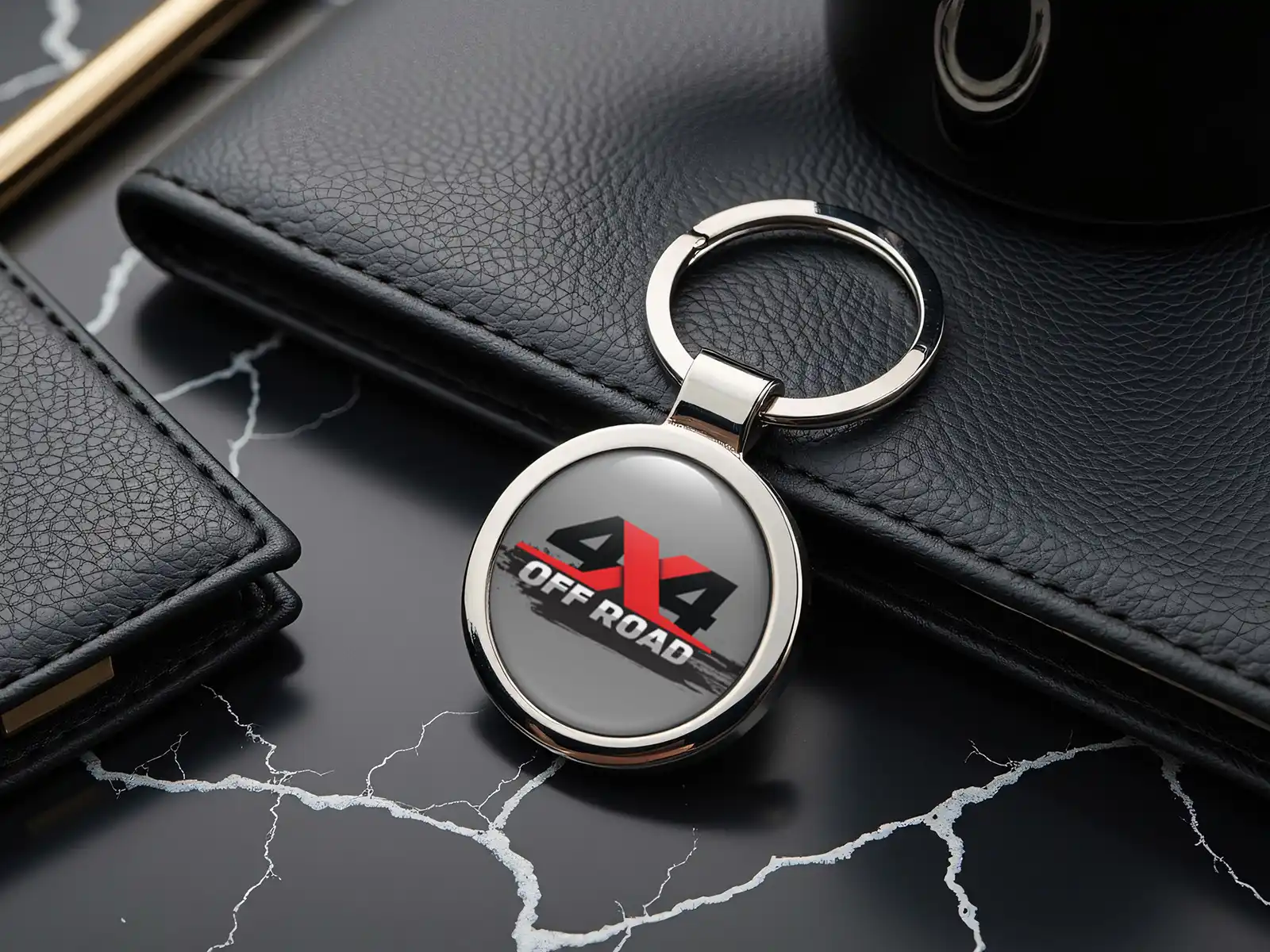 Keyrings Car Men Metallic Premium Build